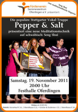 Pepper & Salt in Oferdingen am 19.11.2011