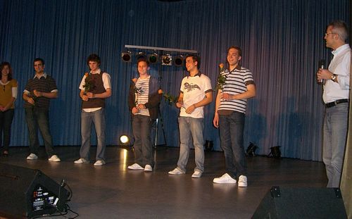 Das Vokalensemble VORLAUT in Oferdingen am 1. Dezember 2007