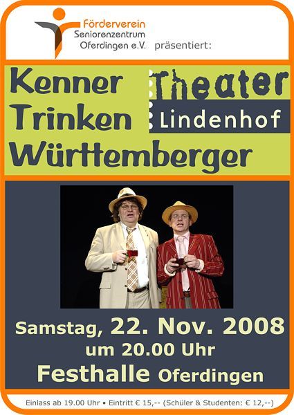 Theater Lindenhof in Oferdingen am 22.11.2008