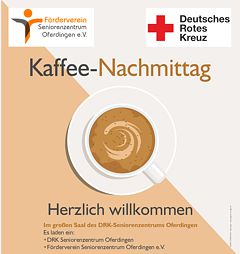Kaffeenachmittage im DRK-Seniorenzentrum Oferdingen
