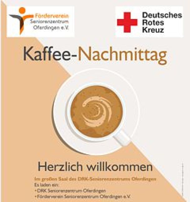 Kaffeenachmittage im DRK-Seniorenzentrum Oferdingen